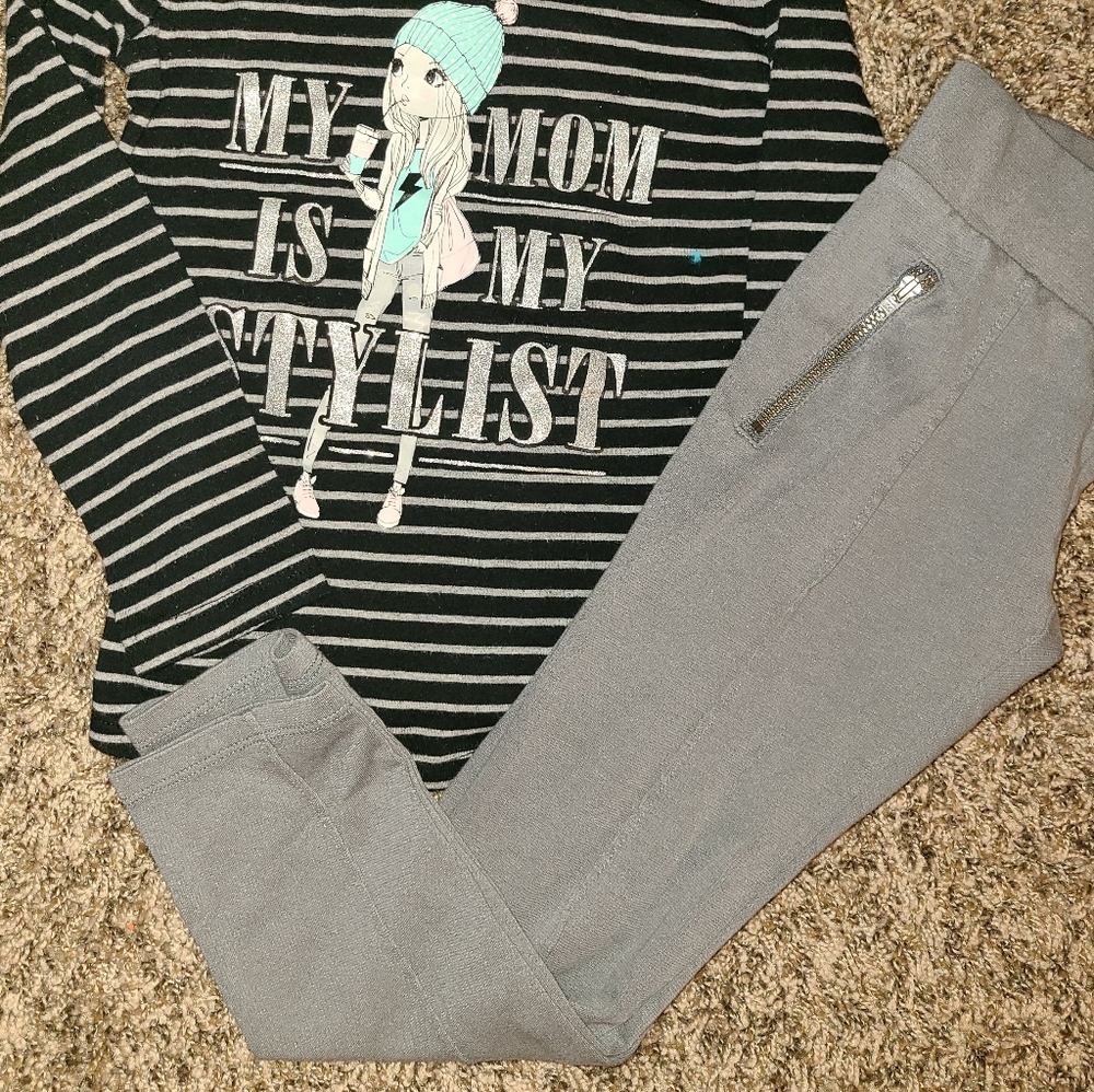 8 Interchangeable outfits for little girls size 6